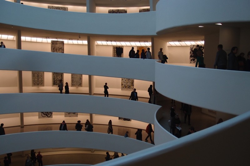 Guggenheim Museum NYC photo by Margy Kinmonth