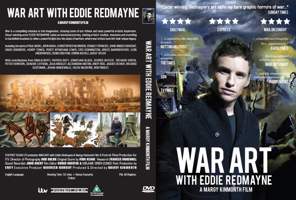 WAR ART with Eddie Redmayne on DVD