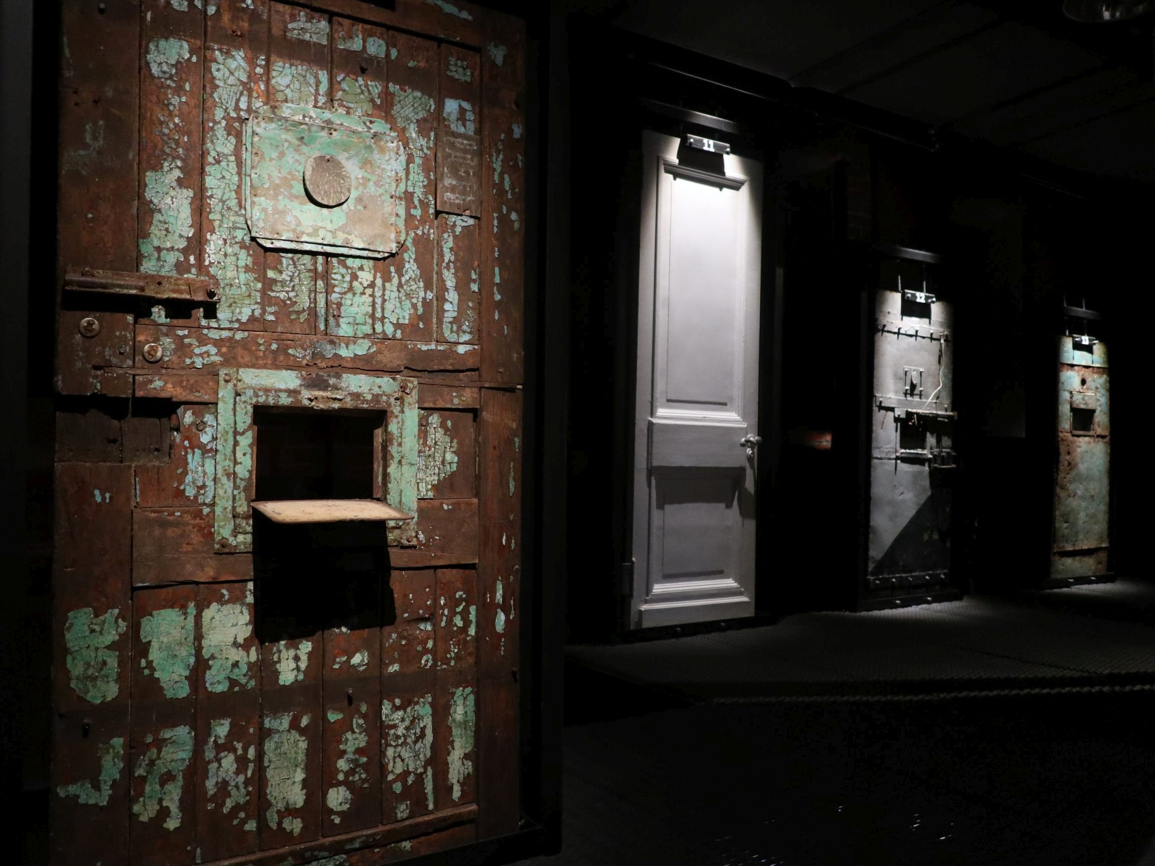 Doors from Gulag camps, Gulag History Museum Moscow. © Margy Kinmonth