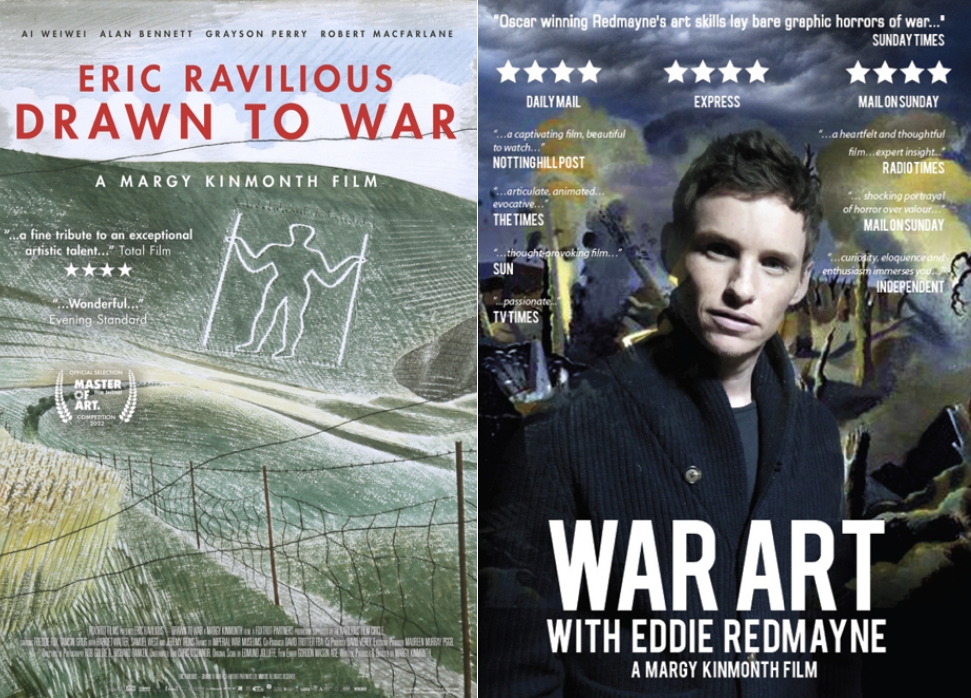 Margy Kinmonth's Eric Ravilious - Drawn To War and WAR ART with Eddie Redmayne © www.foxtrotfilms.com